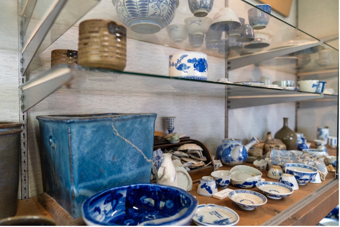 江戸時代から受け継いでいる作陶の数々
